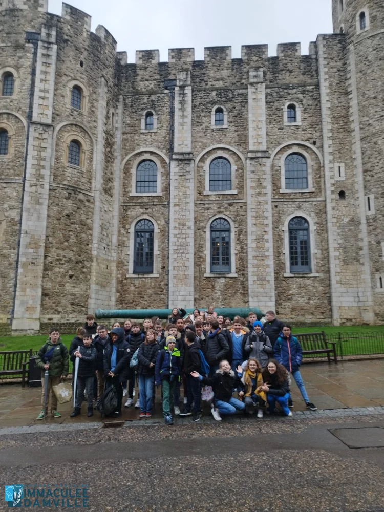 Journée 2 en Angleterre pour les 5e